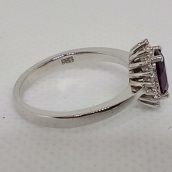 beautiful rhodolite garnet, size 6. new - Picture 6 of 9